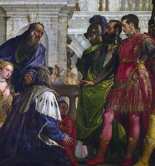 Paolo  Veronese Family of Darius before Alexander oil painting picture